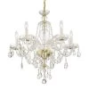 Candace 5-Light Polished Brass Crystal Chandelier by Crystorama -Crystorama popular store polished brass crystorama chandeliers can a1306 pb cl mwp 64 1000