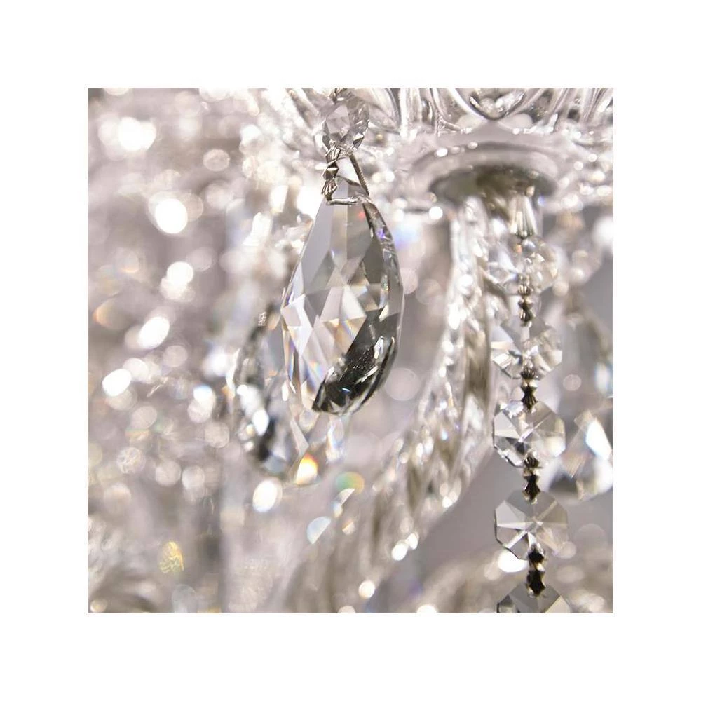 Traditional Crystal 10-Light Polished Chrome Crystal Chandelier by Crystorama 5 Traditional Crystal 10-Light Polished Chrome Crystal Chandelier by Crystorama - Image 3