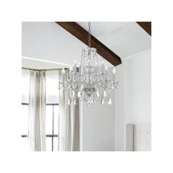 Traditional Crystal 10-Light Polished Chrome Crystal Chandelier by Crystorama 13 Traditional Crystal 10-Light Polished Chrome Crystal Chandelier by Crystorama -Crystorama popular store polished chrome crystorama chandeliers 1130 ch cl mwp 76 1000