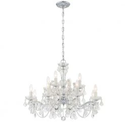 Maria Theresa 12-Light Polished Chrome Crystal Chandelier by Crystorama 13 Maria Theresa 12-Light Polished Chrome Crystal Chandelier by Crystorama -Crystorama popular store polished chrome crystorama chandeliers 4479 ch cl mwp fa 1000
