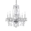 Traditional Crystal 6-Light Polished Chrome Crystal Chandelier by Crystorama -Crystorama popular store polished chrome crystorama chandeliers 5086 ch cl mwp 64 1000