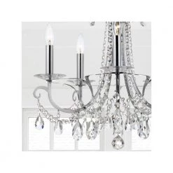 Othello 5-Light Polished Chrome Crystal Chandelier by Crystorama -Crystorama popular store polished chrome crystorama chandeliers 6825 ch cl mwp 1f 1000