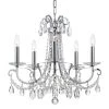Othello 5-Light Polished Chrome Crystal Chandelier by Crystorama -Crystorama popular store polished chrome crystorama chandeliers 6825 ch cl mwp 64 1000
