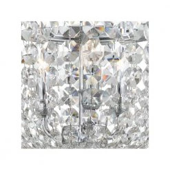 Archer 11.5 in. 3-Light Polished Chrome Flush Mount by Crystorama -Crystorama popular store polished chrome crystorama flush mount lights 783 ch cl s 4f 1000