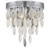 Hudson 16 in. 4-Light Polished Chrome Flush Mount by Crystorama