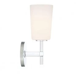 Colton 1-Light Polished Chrome Wall Sconce by Crystorama