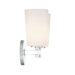Colton 3-Light Polished Chrome Wall Sconce by Crystorama -Crystorama popular store polished chrome crystorama vanity lighting col 103 ch 4f 1000