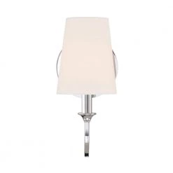 Payton 1-Light Polished Chrome Wall Sconce by Crystorama