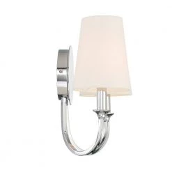 Payton 2-Light Polished Chrome Wall Sconce by Crystorama -Crystorama popular store polished chrome crystorama vanity lighting pay 922 ch 4f 1000