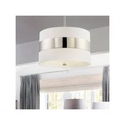 Grayson 5-Light Polished Nickel Shaded Chandelier with Silk Shade by Crystorama 12 Grayson 5-Light Polished Nickel Shaded Chandelier with Silk Shade by Crystorama -Crystorama popular store polished nickel crystorama chandeliers 297 pn 44 1000