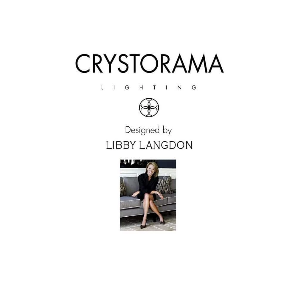 Grayson 5-Light Polished Nickel Shaded Chandelier with Silk Shade by Crystorama 8 Grayson 5-Light Polished Nickel Shaded Chandelier with Silk Shade by Crystorama - Image 6