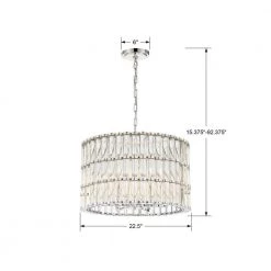 Elliot 6-Light Polished Nickel Chandelier by Crystorama 11 Elliot 6-Light Polished Nickel Chandelier by Crystorama -Crystorama popular store polished nickel crystorama chandeliers ell b3006 pn 4f 1000