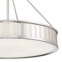 Kendal 6-Light Polished Nickel Pendant by Crystorama -Crystorama popular store polished nickel crystorama chandeliers ken 8306 pn 4f 1000