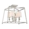 Sylvan 16 in 4-Light Polished Nickel Flush Mount by Crystorama 2 Sylvan 16 in 4-Light Polished Nickel Flush Mount by Crystorama -Crystorama popular store polished nickel crystorama flush mount lights 2243 pn 64 1000