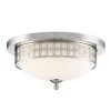 Anniversary 13.5 in. 2-Light Polished Nickel Flush Mount by Crystorama -Crystorama popular store polished nickel crystorama flush mount lights ann 2103 pn 64 1000