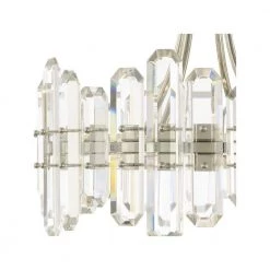 Bolton 20.75 in. 4-Light Polished Nickel Flush Mount by Crystorama -Crystorama popular store polished nickel crystorama flush mount lights bol 8884 pn 4f 1000