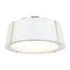 Fulton 18 in 3-Light Polished Nickel Flush Mount by Crystorama -Crystorama popular store polished nickel crystorama flush mount lights ful 905 pn 64 1000