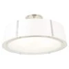 Fulton 24 in. 6-Light Polished Nickel Flush Mount by Crystorama -Crystorama popular store polished nickel crystorama flush mount lights ful 907 pn ceiling 64 1000