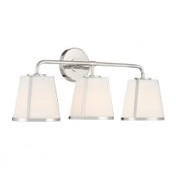 Fulton 23.25 in. 3-Light Polished Nickel Bathroom Vanity Light by Crystorama 10 Fulton 23.25 in. 3-Light Polished Nickel Bathroom Vanity Light by Crystorama -Crystorama popular store polished nickel crystorama vanity lighting ful 913 pn 4f 1000