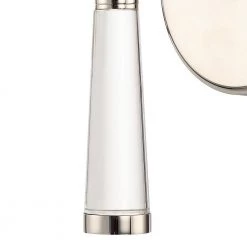 Baxter 1-Light Polished Nickel Sconce by Crystorama -Crystorama popular store polished nickel crystorama wall sconces 8861 pn 4f 1000