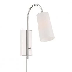 Alexa 1-Light Polished Nickel Wall Mount by Crystorama -Crystorama popular store polished nickel crystorama wall sconces alx 4501 pn 44 1000