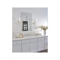 Clifton 1-Light Polished Nickel Sconce by Crystorama 12 Clifton 1-Light Polished Nickel Sconce by Crystorama -Crystorama popular store polished nickel crystorama wall sconces cli 231 pn 1f 1000