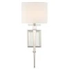 Clifton 1-Light Polished Nickel Sconce by Crystorama 1 Clifton 1-Light Polished Nickel Sconce by Crystorama -Crystorama popular store polished nickel crystorama wall sconces cli 231 pn 64 1000