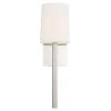 Weston 1-Light Polished Nickel Sconce by Crystorama
