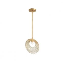 Doral 1-Light Renaissance Gold Pendant by Crystorama -Crystorama popular store renaissance gold crystorama chandeliers dor b7700 rg 1f 1000