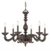 Paris Market 6-Light Venetian Bronze Standard Chandelier by Crystorama 1 Paris Market 6-Light Venetian Bronze Standard Chandelier by Crystorama -Crystorama popular store venetian bronze crystorama chandeliers 5126 vb 64 1000
