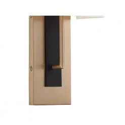 Brent 1-Light Vibrant Gold and Black Forged Sconce by Crystorama -Crystorama popular store vibrant gold black forged crystorama wall sconces bre a3631 vg bf 1f 1000