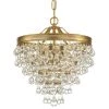 Calypso 3-Light Vibrant Gold Mini Chandelier by Crystorama 1 Calypso 3-Light Vibrant Gold Mini Chandelier by Crystorama -Crystorama popular store vibrant gold crystorama chandeliers 130 vg 64 1000
