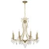 Cedar 8-Light Vibrant Gold Chandelier by Crystorama -Crystorama popular store vibrant gold crystorama chandeliers 5938 vg cl mwp 64 1000