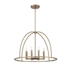 Abbott 8-Light Vibrant Gold Chandelier by Crystorama -Crystorama popular store vibrant gold crystorama chandeliers abb 3008 vg 4f 1000