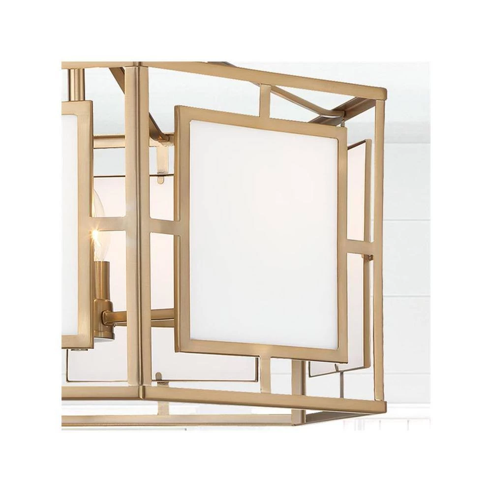 Hillcrest 6-Light Vibrant Gold Standard Chandelier by Crystorama 5 Hillcrest 6-Light Vibrant Gold Standard Chandelier by Crystorama - Image 3