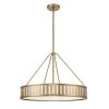 Kendal 6-Light Vibrant Gold Pendant by Crystorama -Crystorama popular store vibrant gold crystorama chandeliers ken 8306 vg 64 1000