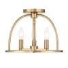 Abbott 13.75 in 3-Light Vibrant Gold Flush Mount by Crystorama -Crystorama popular store vibrant gold crystorama flush mount lights abb 3003 vg ceiling 64 1000