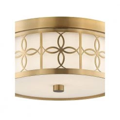Anniversary 13.5 in 2-Light Vibrant Gold Flush Mount by Crystorama 10 Anniversary 13.5 in 2-Light Vibrant Gold Flush Mount by Crystorama -Crystorama popular store vibrant gold crystorama flush mount lights ann 2105 vg 1f 1000