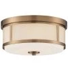 Trevor 13.62 in. 2-Light Vibrant Gold Flush Mount by Crystorama -Crystorama popular store vibrant gold crystorama flush mount lights trv a3802 vg 64 1000