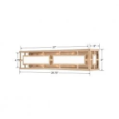 Hillcrest 4-Light Vibrant Gold Vanity Light by Crystorama -Crystorama popular store vibrant gold crystorama vanity lighting hil 994 vg 44 1000