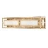 Hillcrest 4-Light Vibrant Gold Vanity Light by Crystorama -Crystorama popular store vibrant gold crystorama vanity lighting hil 994 vg 64 1000