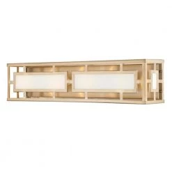 Hillcrest 4-Light Vibrant Gold Vanity Light by Crystorama