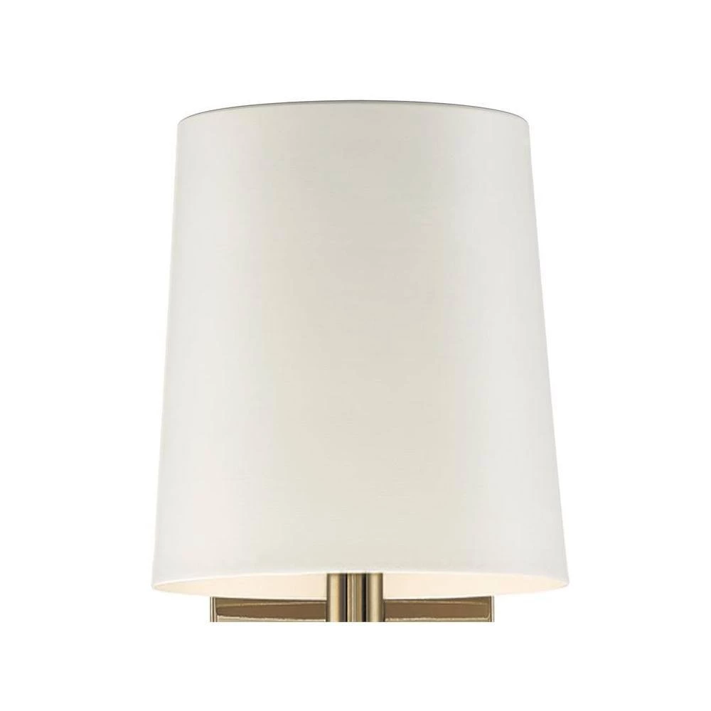 Bromley 1-Light Vibrant Gold Sconce by Crystorama 5 Bromley 1-Light Vibrant Gold Sconce by Crystorama - Image 3