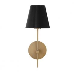 Xavier 1-Light Vibrant Gold Wall Mount by Crystorama -Crystorama popular store vibrant gold crystorama wall sconces xav b8321 vg 44 1000