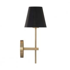 Xavier 1-Light Vibrant Gold Wall Mount by Crystorama -Crystorama popular store vibrant gold crystorama wall sconces xav b8321 vg 76 1000